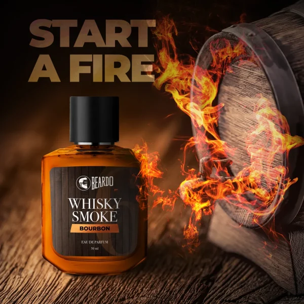 Beardo Whisky Smoke Bourbon Perfume For Men-50ml