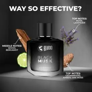 Beardo Black Musk Perfume for Men-50ml