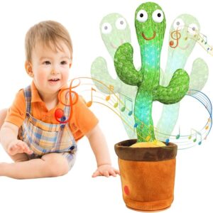 img_686032563fd79 HelloKimi Singing Dancing Cactus Plush Toy for Kids Rechargeable