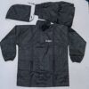 img_68603b3688c19 (1) 100% Water proof High quality Rain Coat With Pant. (Happylon) Black & Nave Blue